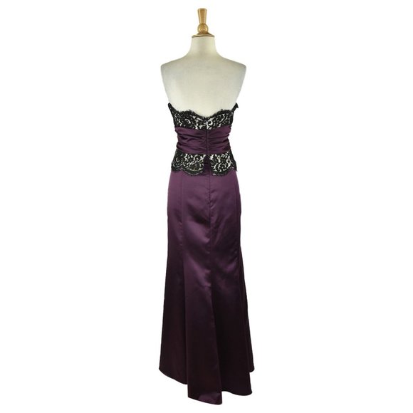 Jim Hjelm Occasions Gown 12 Purple - Picture 2 of 2